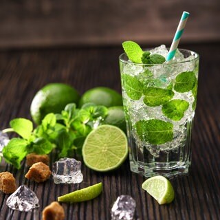 Mojito im Glas