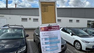 Fahrplan vom Ersatzverkehr Hohenlohebahn