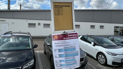 Fahrplan vom Ersatzverkehr Hohenlohebahn