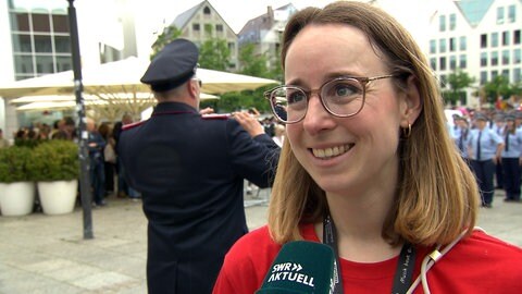 Hauptorganisatorin Anita Huhn zieht ein positives Fazit zum Deutschen Musikfest in Ulm und Neu-Ulm.