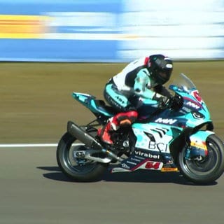 Rennmotorrad