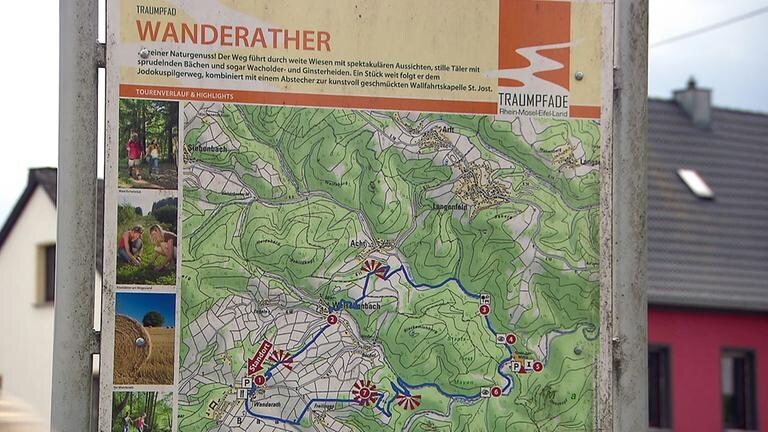 Wanderath - Wanderkarte