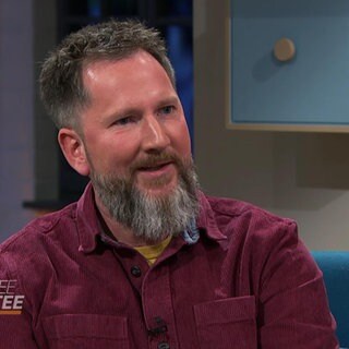 Pfarrer Carsten Leinhäuser im Studio