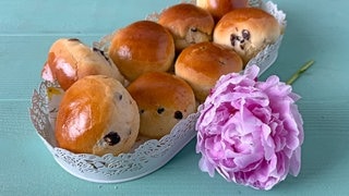 Schokobrötchen aus Hefeteig