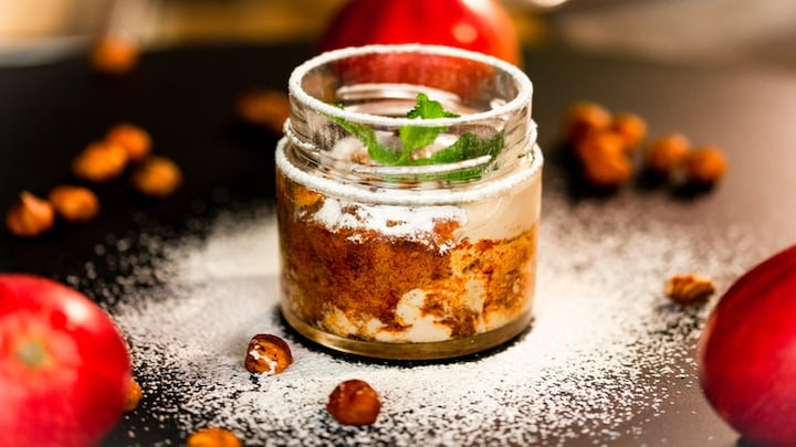 Streuobstkuchen im Glas
