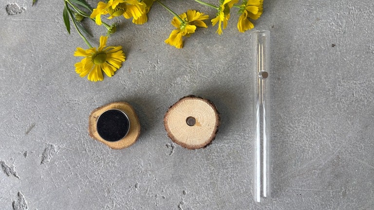 Blumige Kühlschrankmagneten