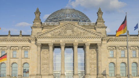 Reichstagsgebäude in Berlin - Bundespolitik