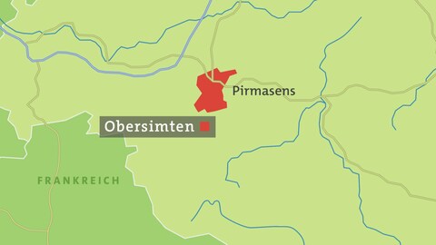 Karte von Obersimten