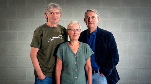 Rolf Steeg, Rosi Löb und Udo Emmert
