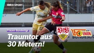 Am sechsten Spieltag der Frauen-Bundesliga hat der VfB Stuttgart seine zweite Niederlage hinnehmen müssen. Ein Traumtor brachte Union Berlin auf Kurs.