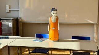 In Heilbronn soll ein Erzählroboter Kinder bei der Sprachförderung helfen. 