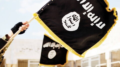 Schwarzes Banner des Islamischen Staats (Symbolbild)