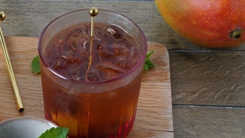 Rumtopf-Bowle