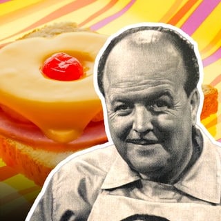 Der erste deutsche TV-Koch Clemens Wilmenrod und seine Erfindung, der Hawaii-Toast