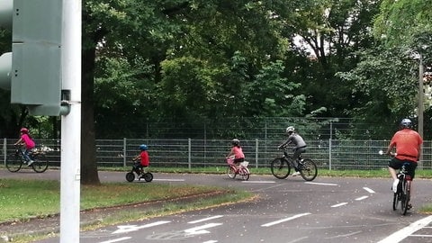 Verkehrsschule - eine Aktion der Elternbegleitung Schweinfurt