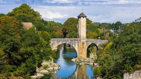 Die französische Stadt Orthez wurde als Klimazwilling von Koblenz errechnet
