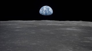 Blick auf die Erde vom Mond aus, Apollomission 1969