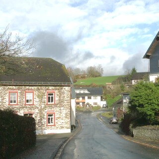 Die Hauptstraße von Gillenbeuren
