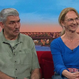 Sabine Fabry und Hans-Jürgen vom Verein "Freunde Tibets e.V."