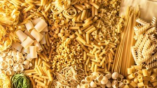 Verschiedene Pasta-Sorten