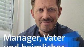 Familienvater, der heimlicher Trinker war