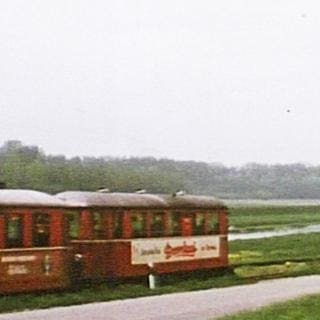 Auch die MEG bekam 1970 die Konkurrenz durch den Straßenverkehr immer mehr zu spüren.