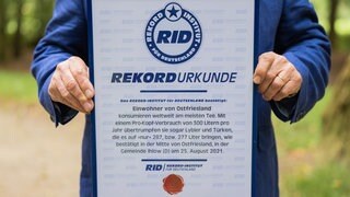 Mit einem Pro-Kopf-Verbrauch von 300 Litern pro Jahr haben die Ostfriesen im August 2021 den Weltrekord in Teetrinken beurkundet bekommen. Doch wie seriös sind diese Berechnungen?