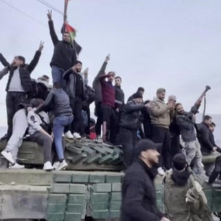Protestierende in Syrien