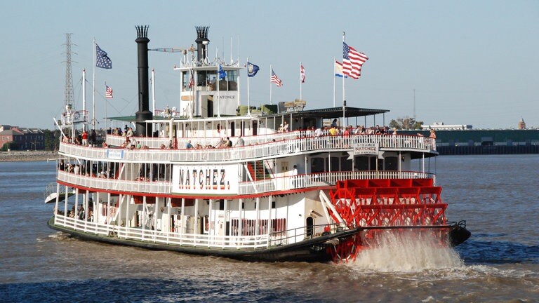 Mississippidampfer in New Orleans