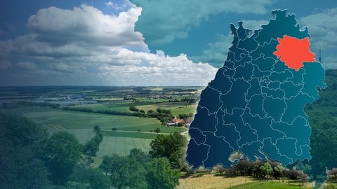 Symbolbild Wahlkreis 268 Schwäbisch Hall, Bundestagswahl 2025