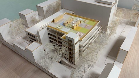 Aus dem alten Bader Retourenlager in Pforzheim ist ein Wohnhaus geworden