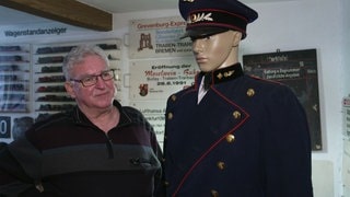 Manfred Simon in seinem Museum