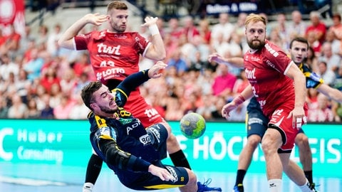 Ein Heimspiel von den Eulen Ludwigshafen in der Friedrich-Ebert-Halle. Das Foto ist in 2019 entstanden. Die Eulen traten gegen die Rhein-Neckar Löwen an.