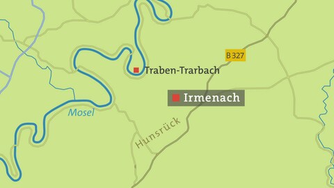 Irmenach Karte