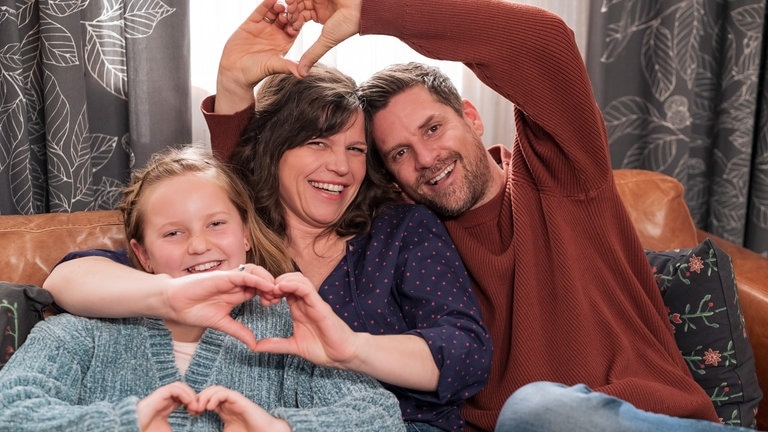 Carlotta (Mila Breiter), Eva (Lucie Muhr) und Andreas (Ralph Gassmann)