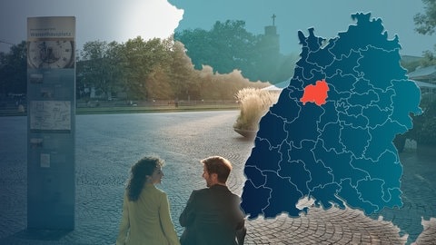 Symbolbild Wahlkreis 279 Pforzheim, Bundestagswahl 2025