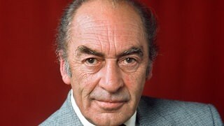 Hans Bausch (1921 - 1991), Intendant des Süddeutschen Rundfunks (SDR), im Jahr 1979