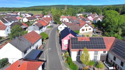 Die Soonwaldstraße in Winterbach