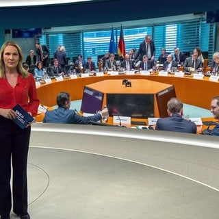 Nachrichtensprecherin Daniela Schick
