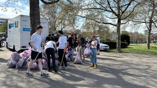 RhineCleanUp in Mannheim und Ludwigshafen