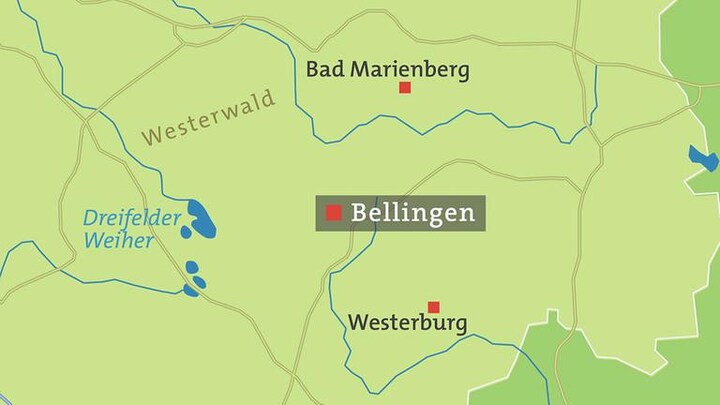 Karte von Bellingen