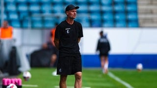 Marco Konrad an der Seitenlinie beim Testspiel gegen den FC Luzern