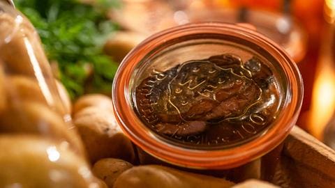 Wildschweinbraten im Glas