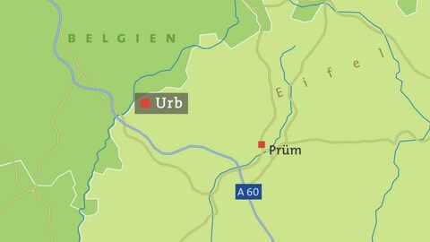 Hierzuland Urb, Karte