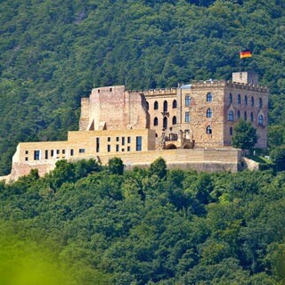 Das Hambacher Schloss in Neustadt an der Weinstraße