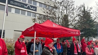 Die Audi-Tochter "PSW Automotive Engineering" in Neckarsulm schließt. Die Proteste, wie hier im November, blieben ohne Erfolg