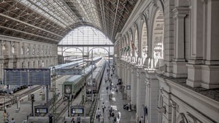 Bahnhofshalle des Keleti Pályaudvar