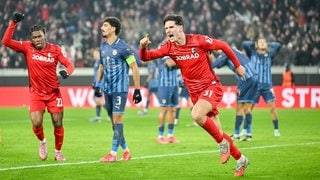 Igor Matanovic hat den SC Freiburg in der Europa League gegen Maccabi Tel Aviv spät mit 1:0 in Führung gebracht.