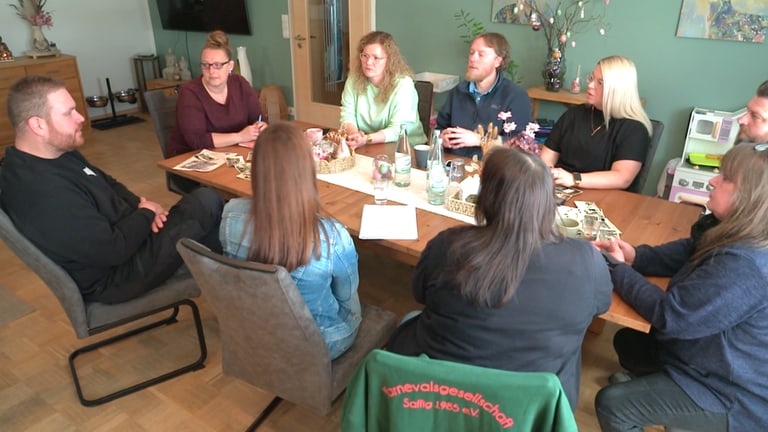 Vorstandssitzung bei der Karnevalsgesellschaft Saffig