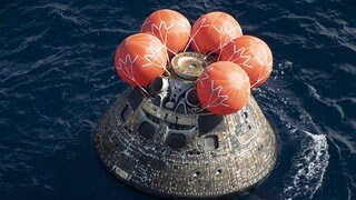 Am 11. Dezember 2022 ist die Orion-Raumkapsel vor der Küste Mexikos planmäßig gelandet. 